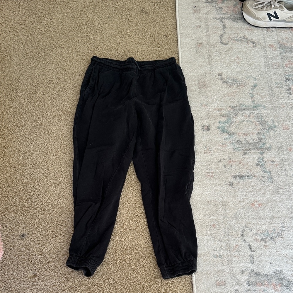 Black sweatpants